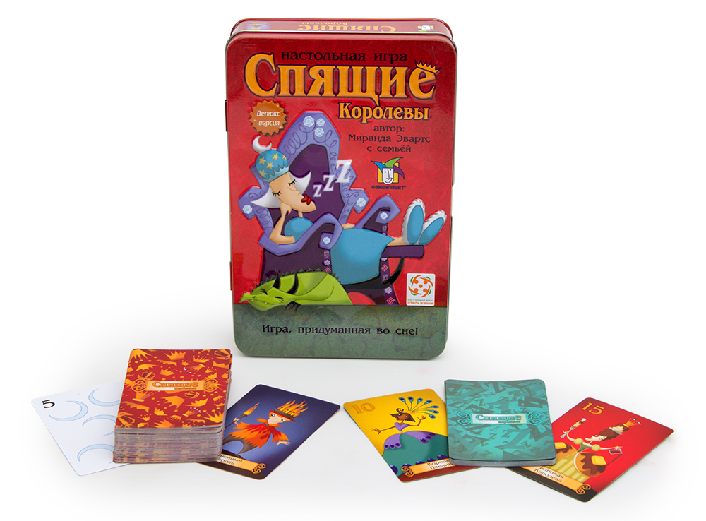 Настольная игра Спящие Королевы. Делюкс