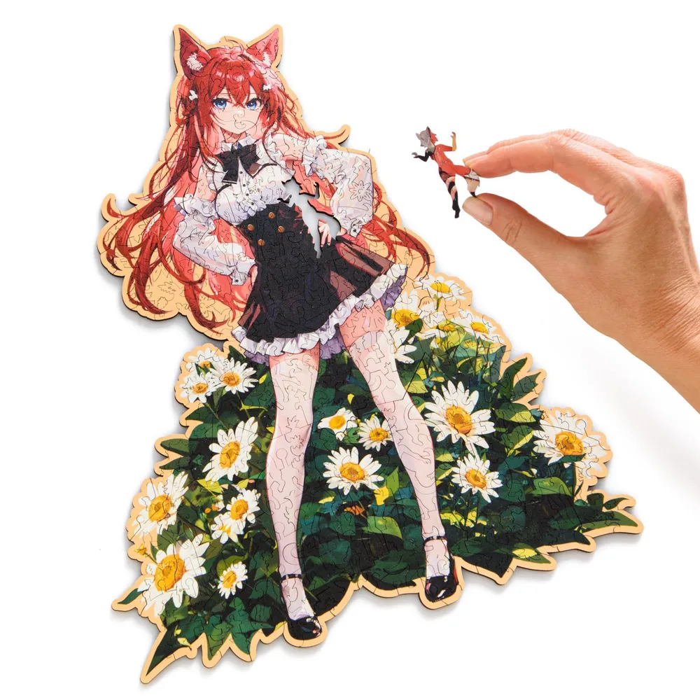 Деревянный пазл Аниме - Тян L