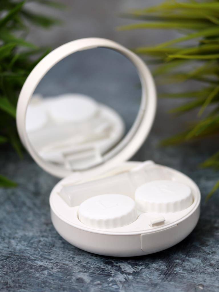 Контейнер для линз Shine (red)