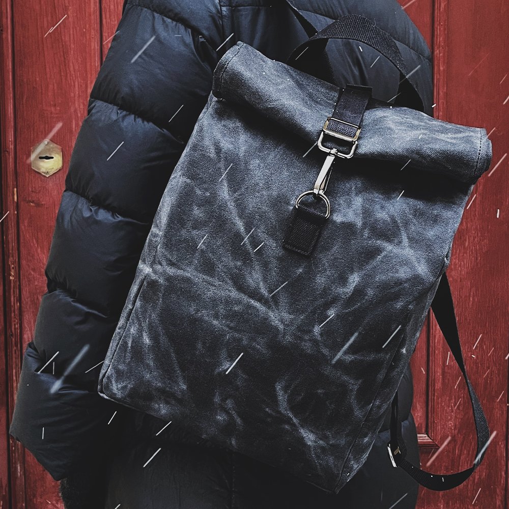 Рюкзак роллтоп Friend Function Mini (черный)