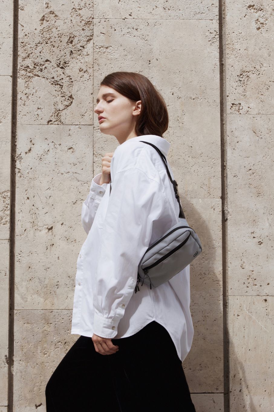 Поясная сумка Sputnik Waist Bag серая