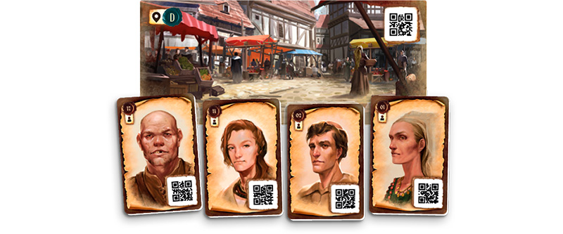 Настольная игра Место преступления: Средневековье