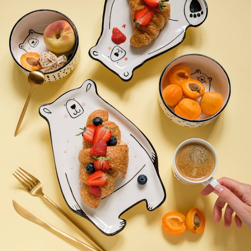 Тарелка Косолапый медведь (маленький)