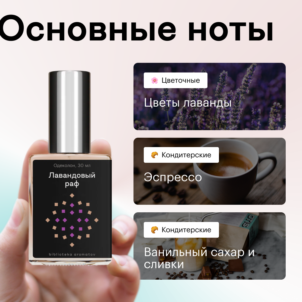 Духи Лавандовый раф 30 мл. (БА)