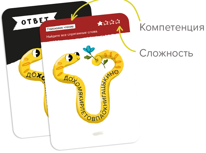 Игра-головоломка Скорочтение