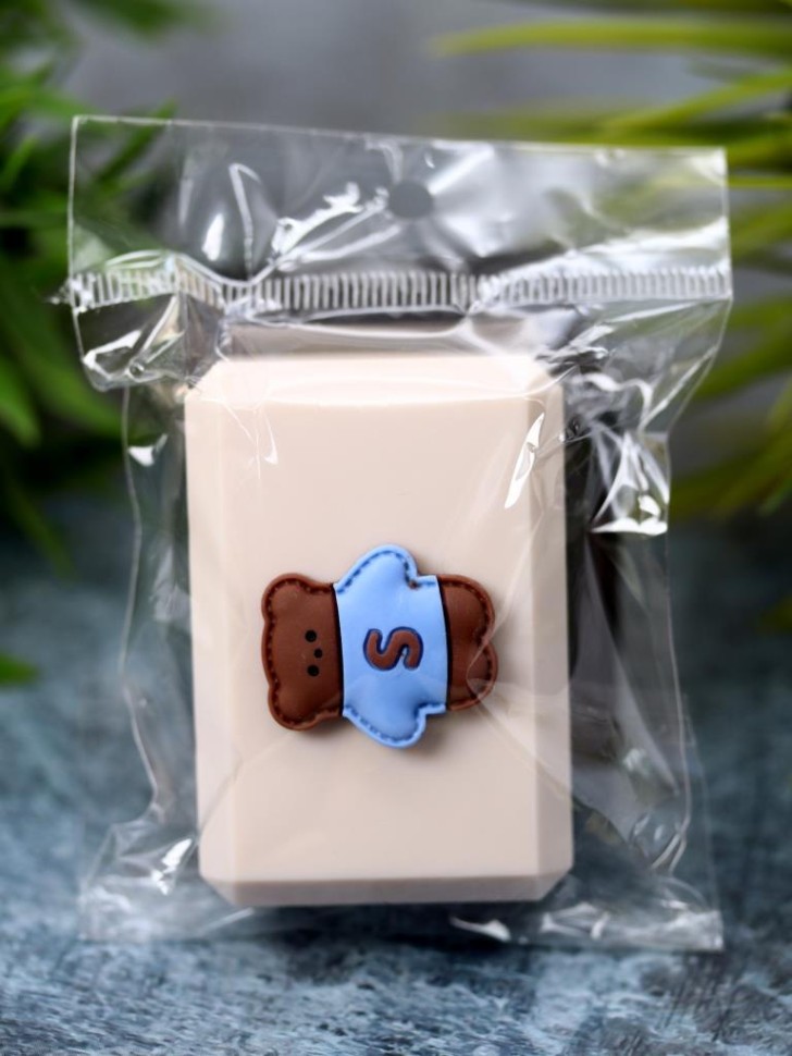 Контейнер для линз Nice bear (beige)
