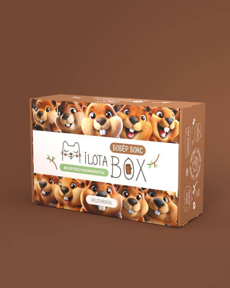 Подарочный бокс MilotaBox Бобёр Box