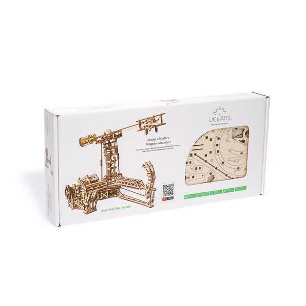 3D-пазл UGears Авиатор