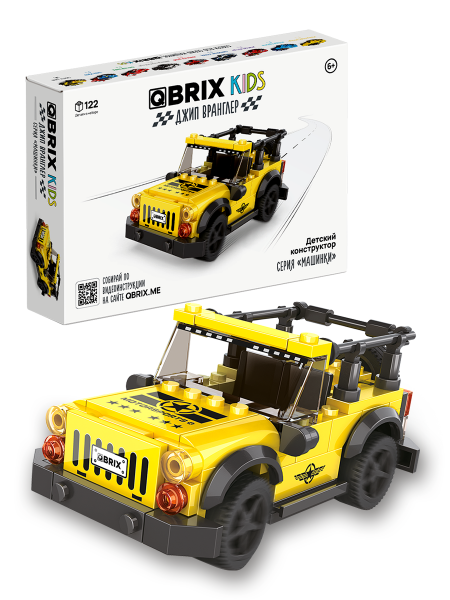 Конструктор Qbrix Kids Джип Вранглер