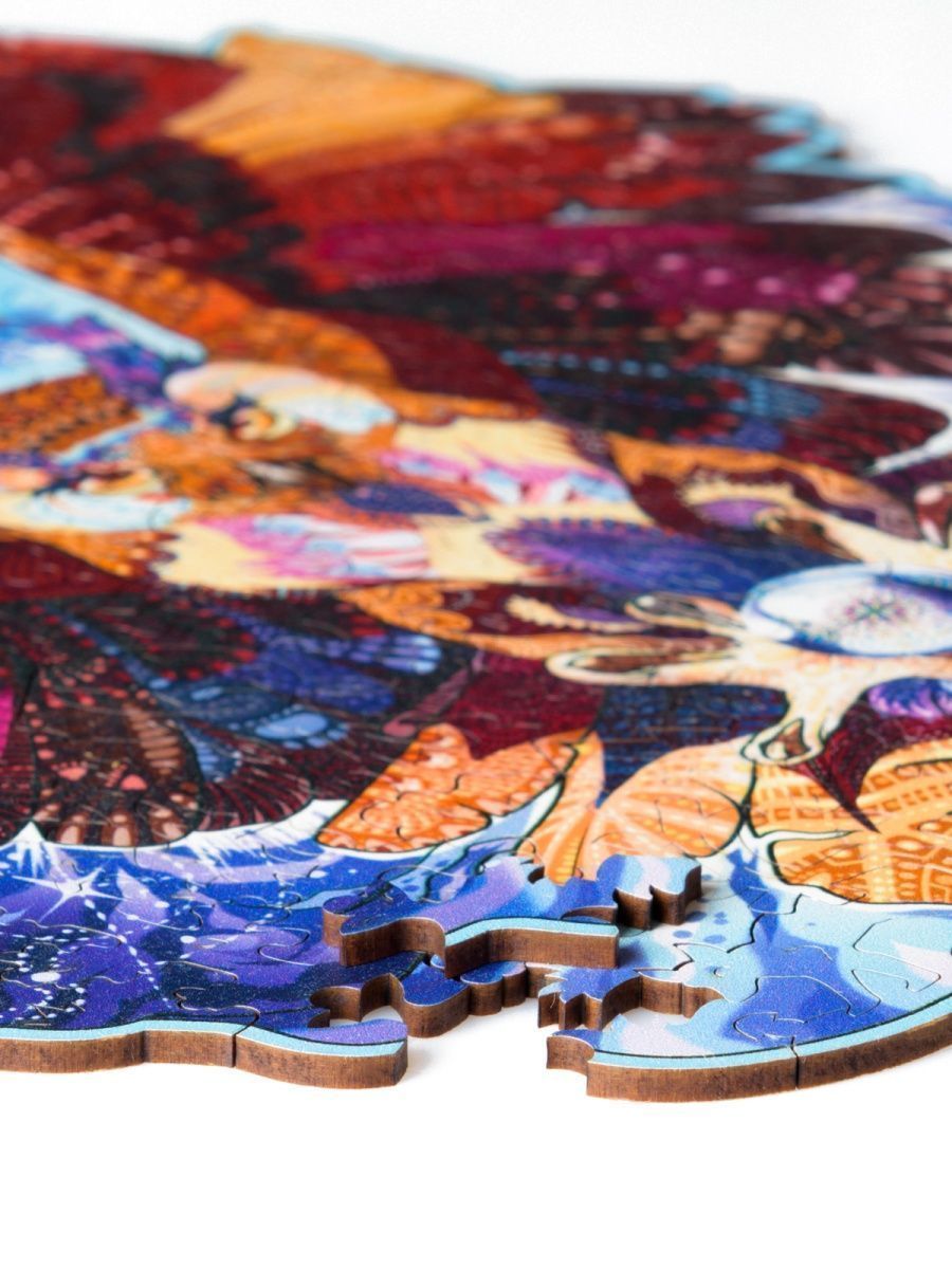 Деревянный пазл Мудрая Сова L