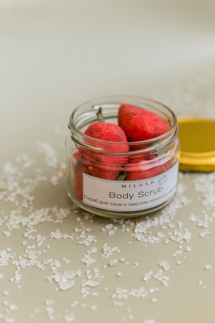 Скраб Milush Клубничка