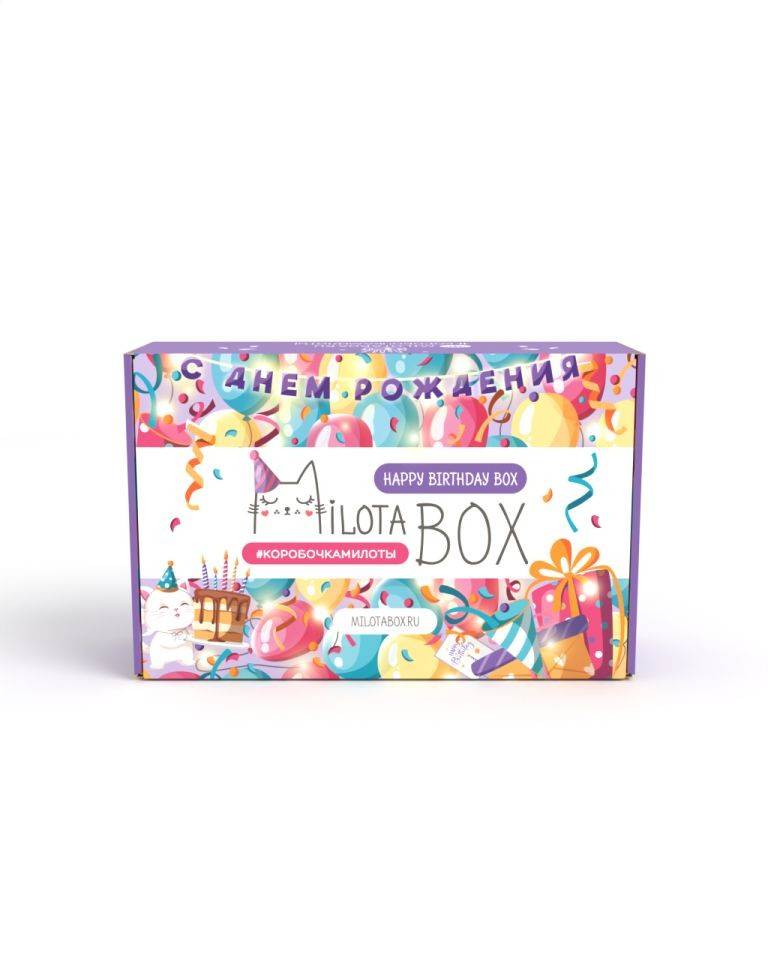 Подарочный бокс MilotaBox Happy Birthday Box