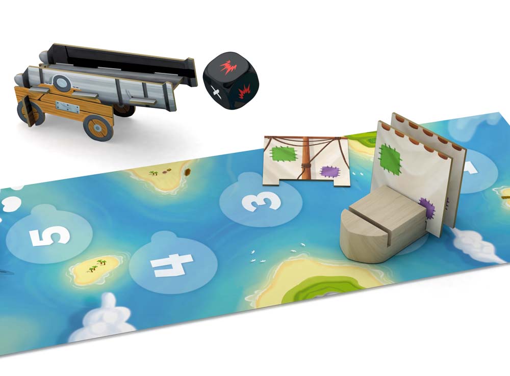 Настольная игра Курс на сокровища!