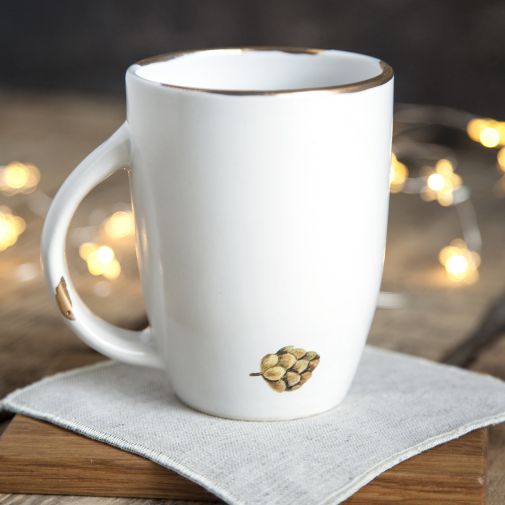 Кружка Мишка с подарками, 300 мл.