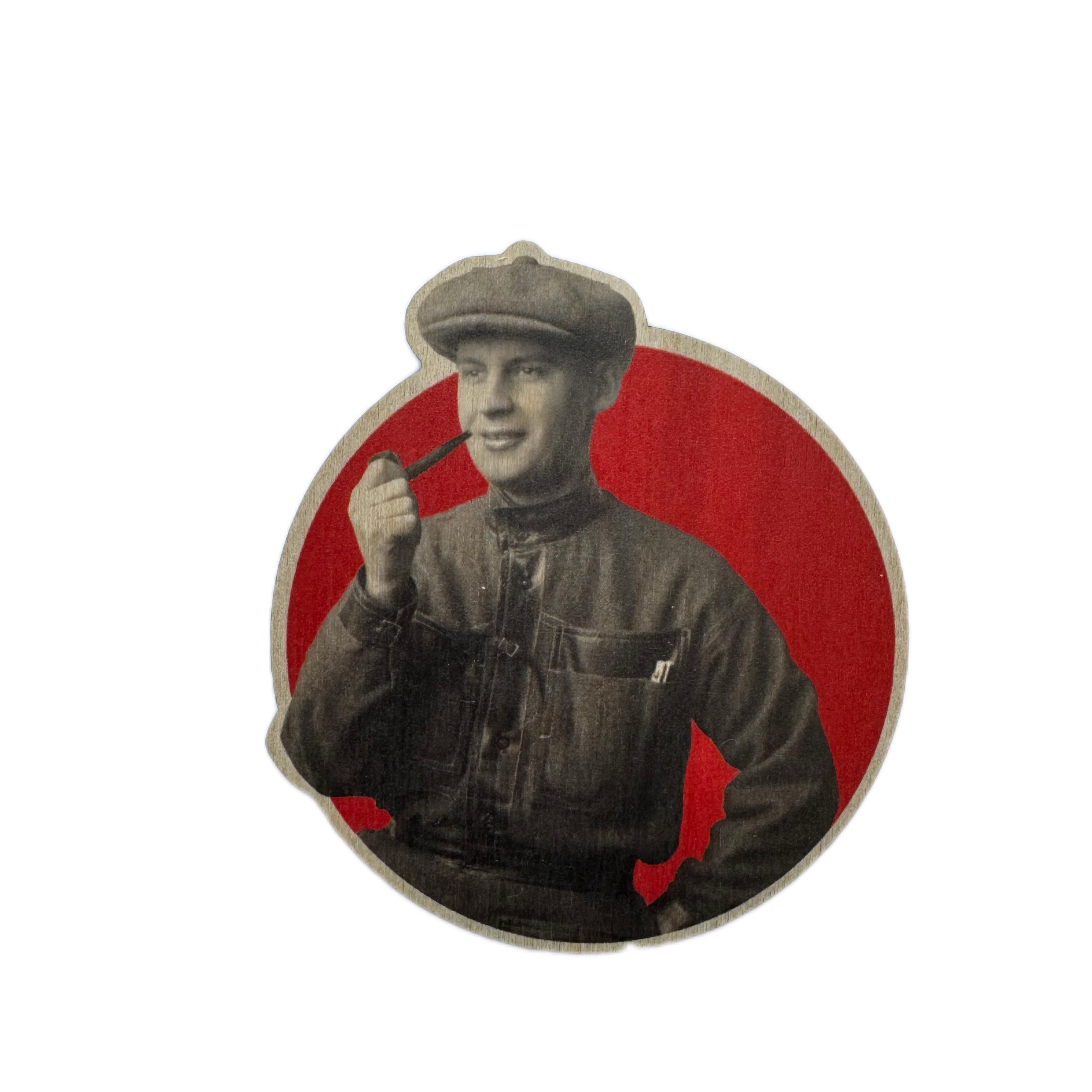 Магнит Родченко с трубкой