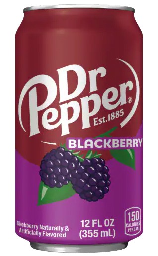Dr Pepper Blackberry (ежевика) 355 мл