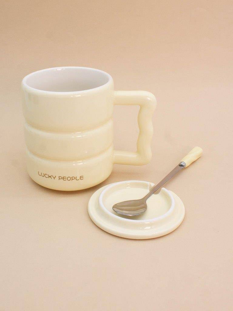 Кружка Lucky people (yellow), 400 мл