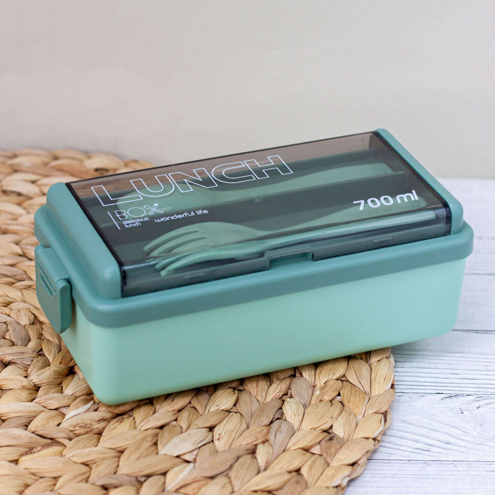 Ланчбокс Life every day (green)