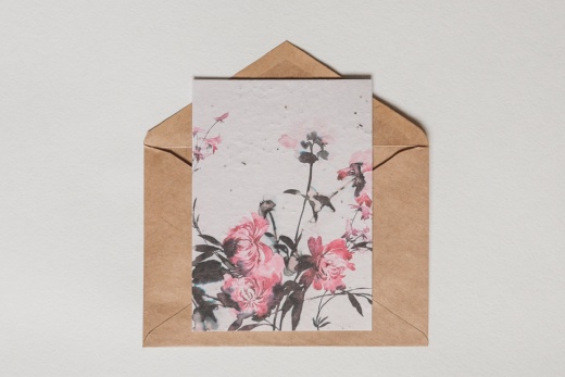 Растущая открытка Акварель 2