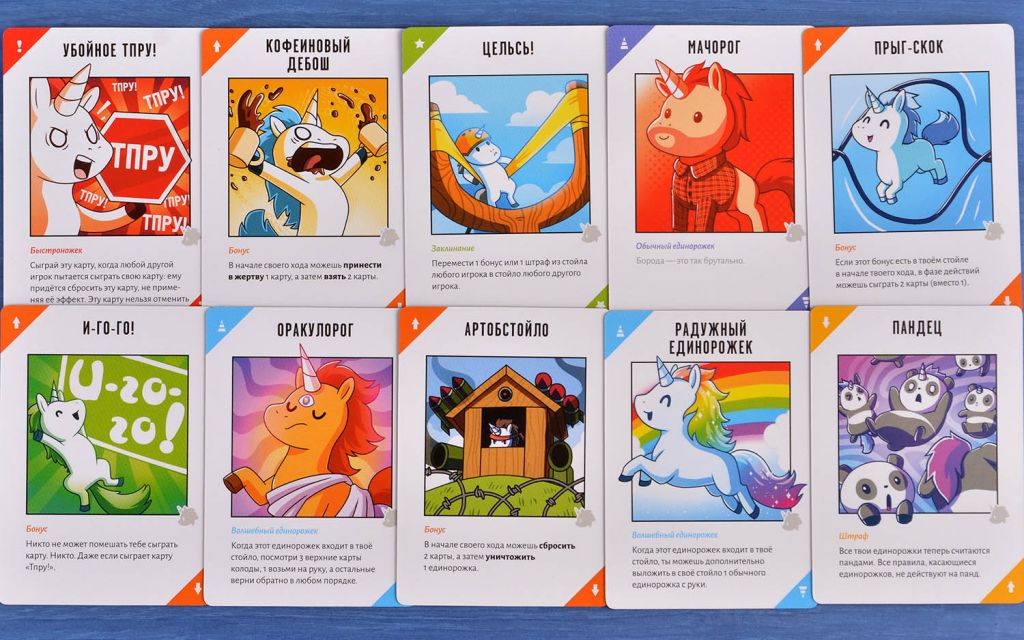 Настольная игра Неудержимые единорожки