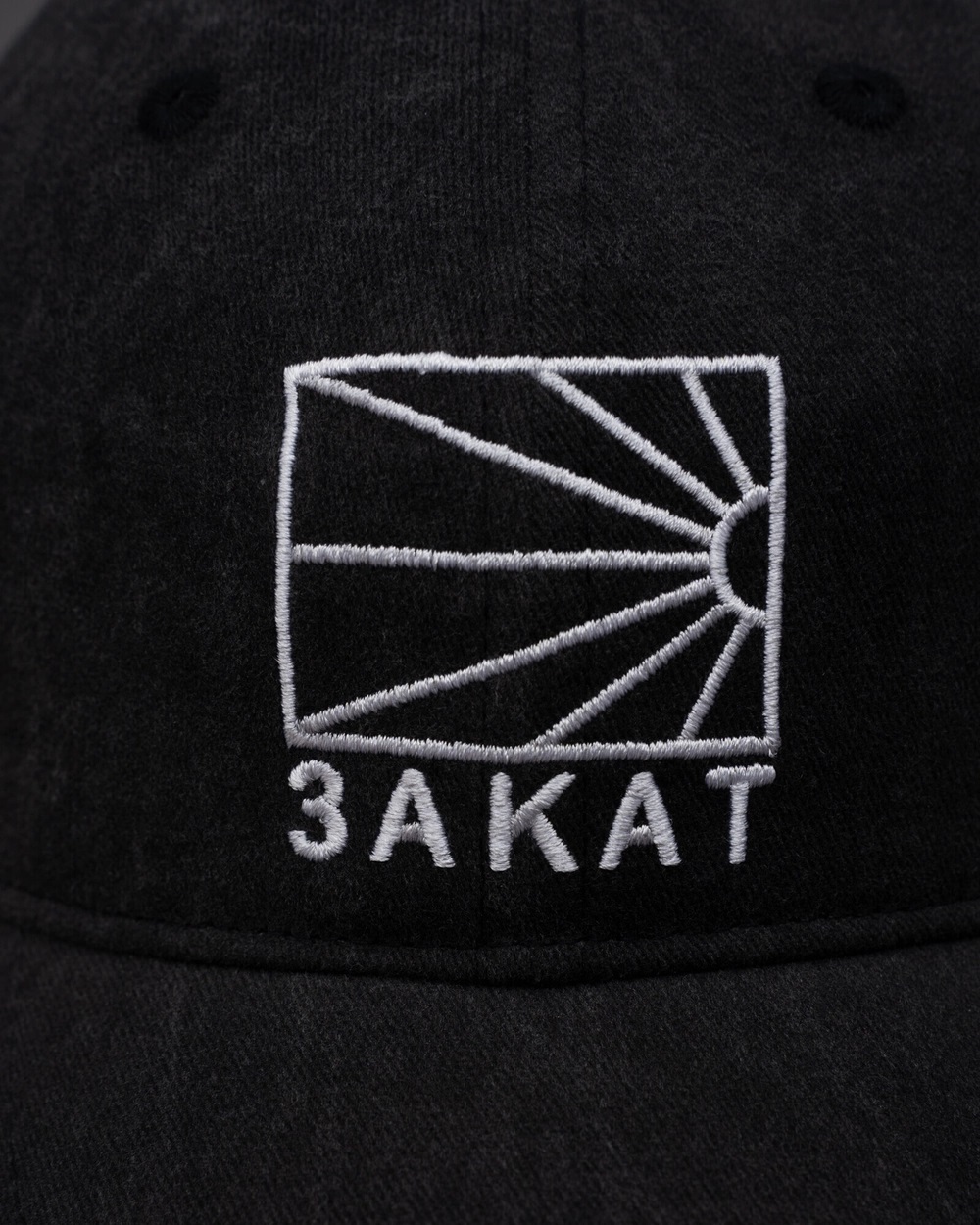 Бейсболка 1/6 Zakat (Black)