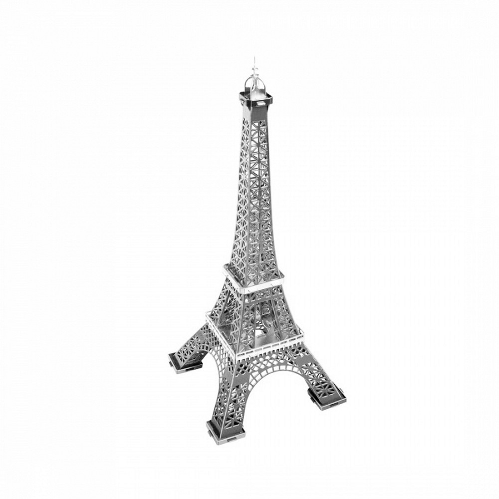 Бумажный конструктор Эйфелева башня (Серебро)