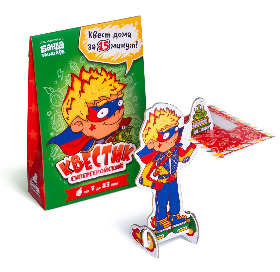 Настольная игра Квестик супергеройский Макс
