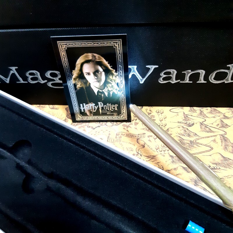 Волшебная палочка Гермионы Грейнджер с фонариком и батарейкой 07574