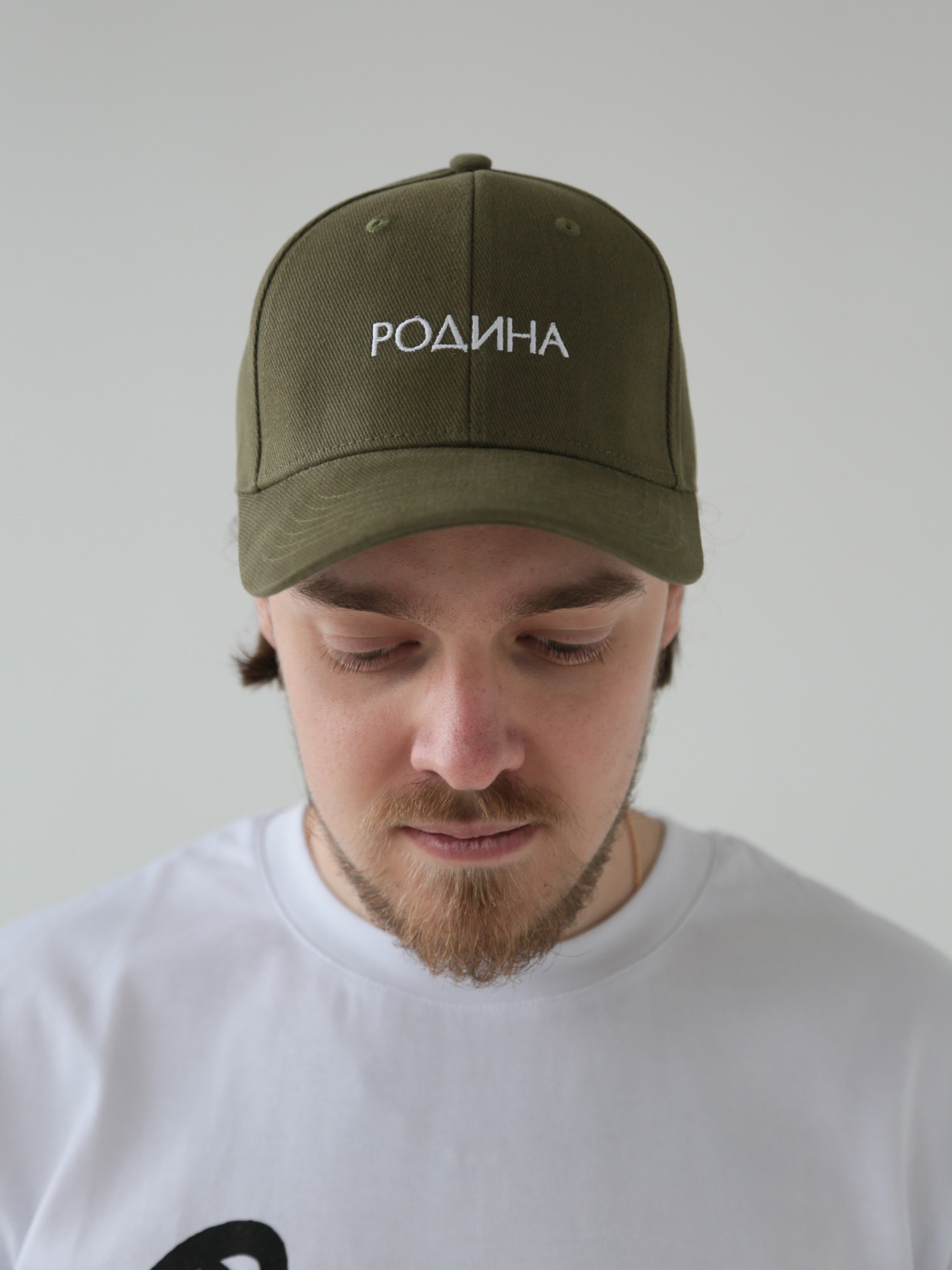 Кепка Родина Premium new logo (Олива)