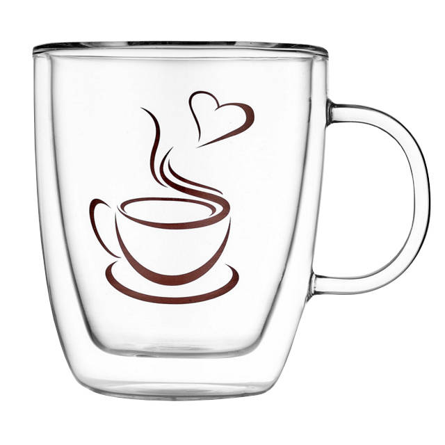 Термокружка с рисунком Lovely Coffee, 350мл