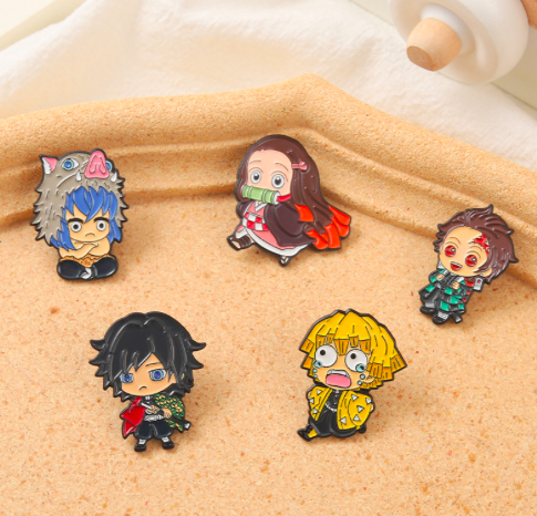 Пин металлический Pinchi Гию Томиока