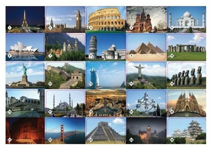 Настольная игра Мемо: Весь мир