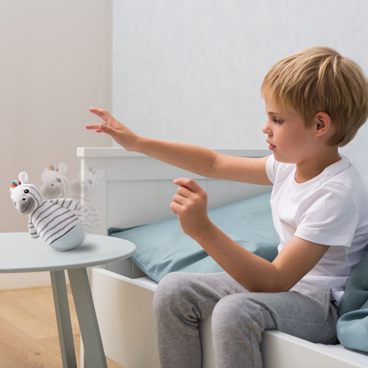 Ночник-неваляшка Зебра Зак