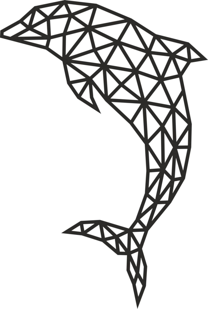 Деревянный декор EWA Design Дельфин