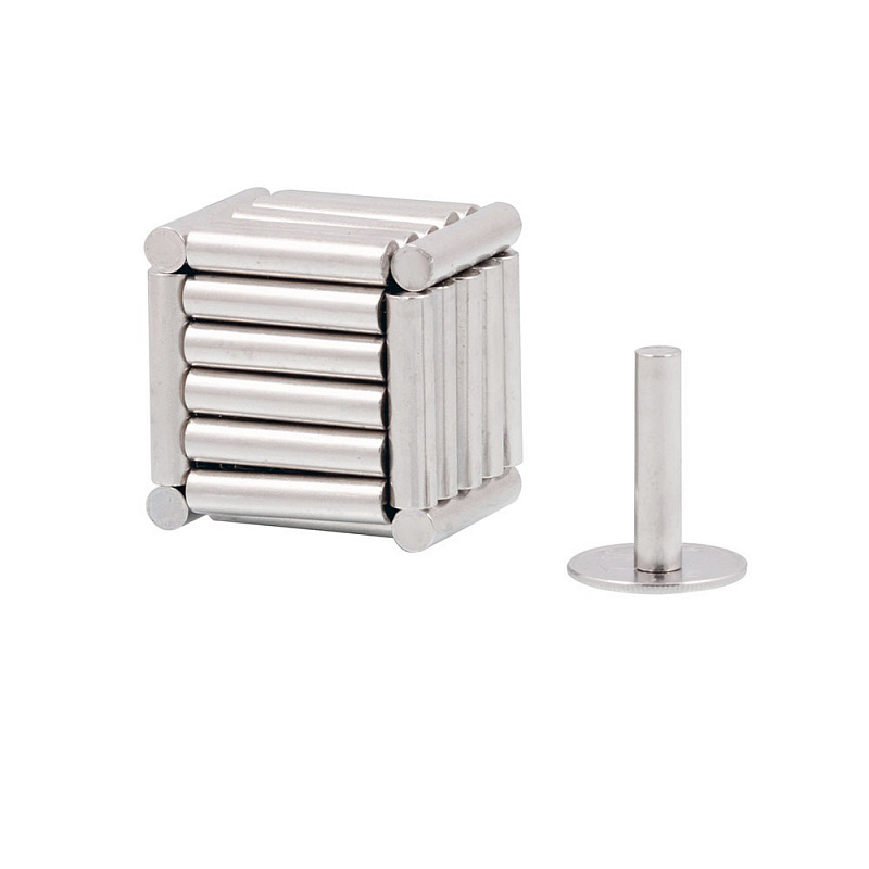 Магнитный конструктор Шарики и Цилиндры, сталь