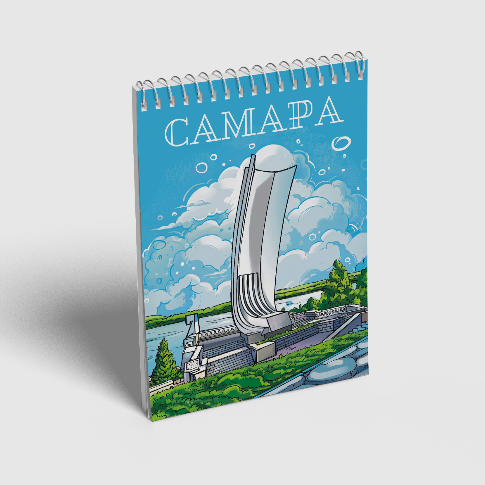 Блокнот Ладья А5 (на гребне)