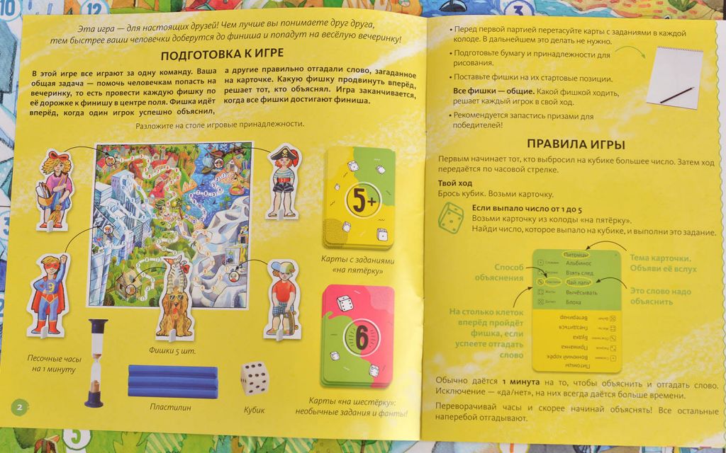 Настольная игра Экивоки для друзей