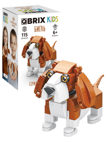 Конструктор Qbrix Kids Бигль