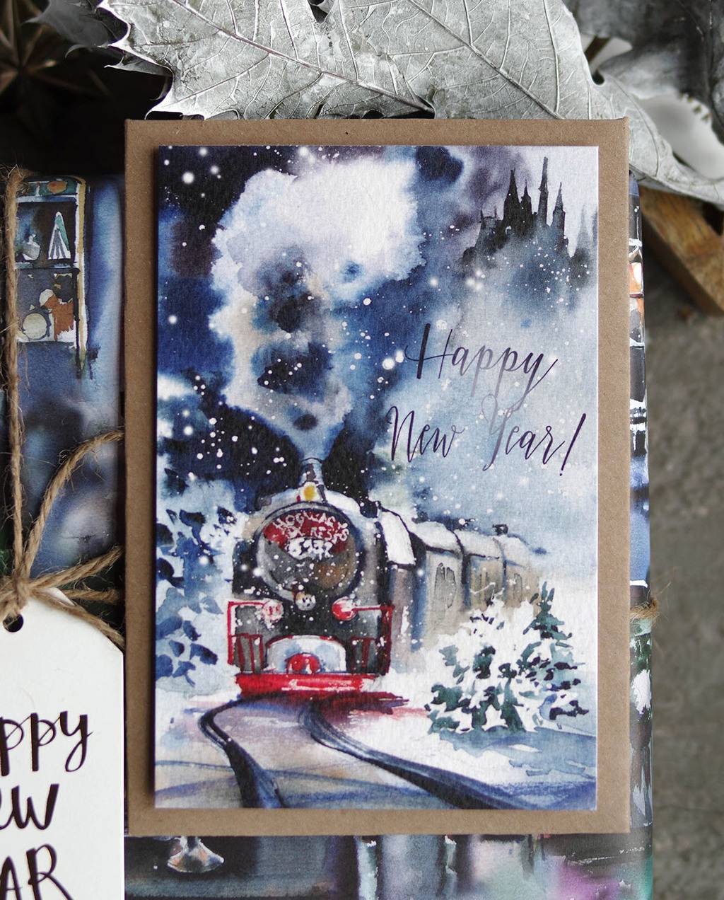 Открытка Hogwarts express