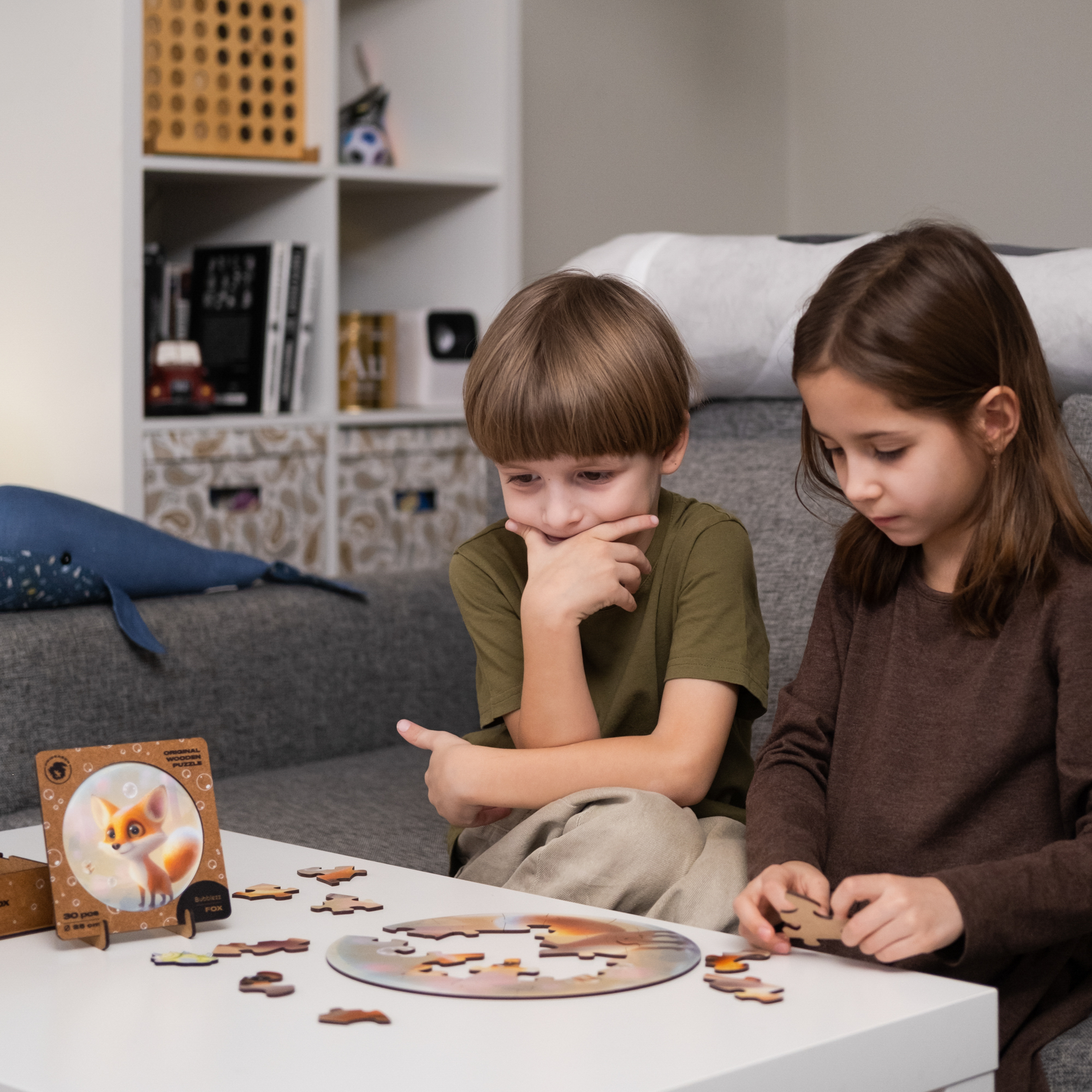 Деревянный пазл Bubblezz Лиса