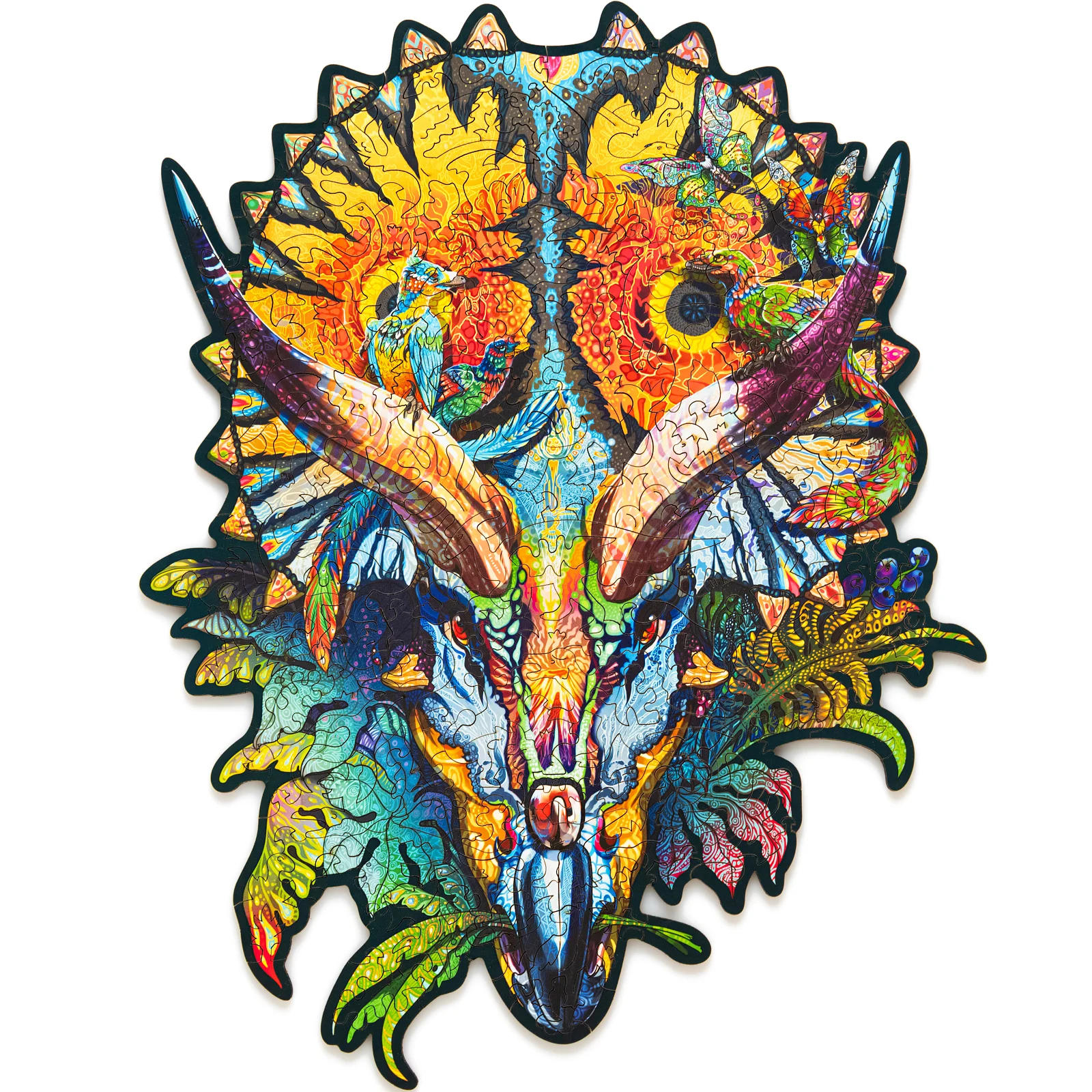 Деревянный пазл Динозавр L