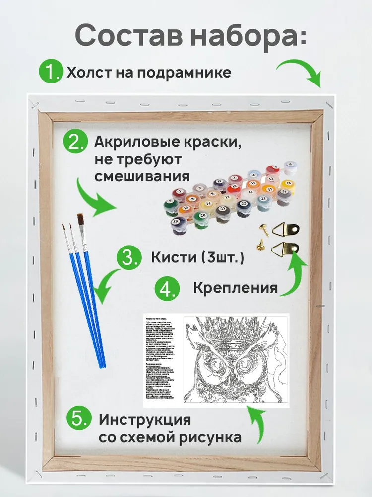 Картина по номерам Девушка с розовыми волосами 40х50