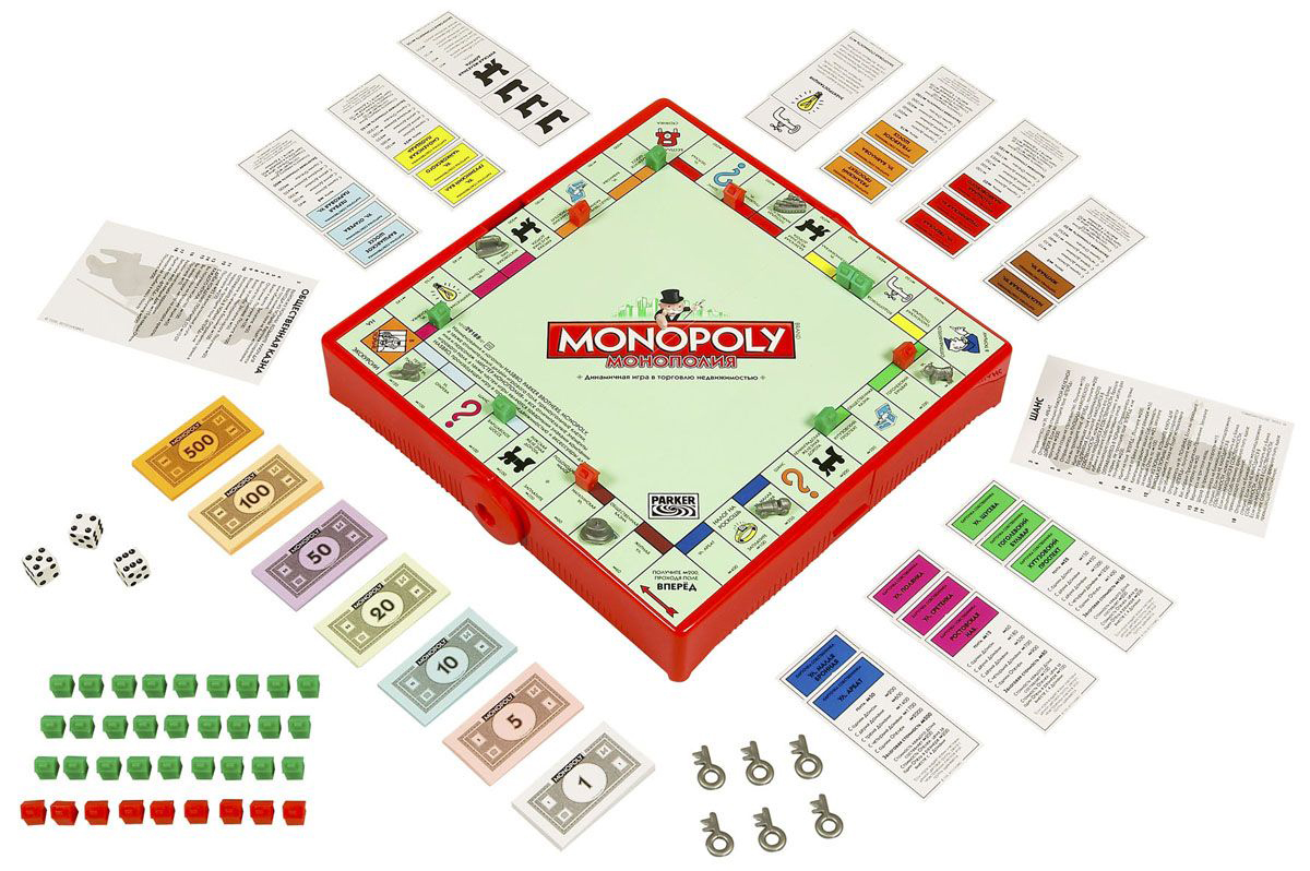 Настольная игра Монополия. Дорожная версия
