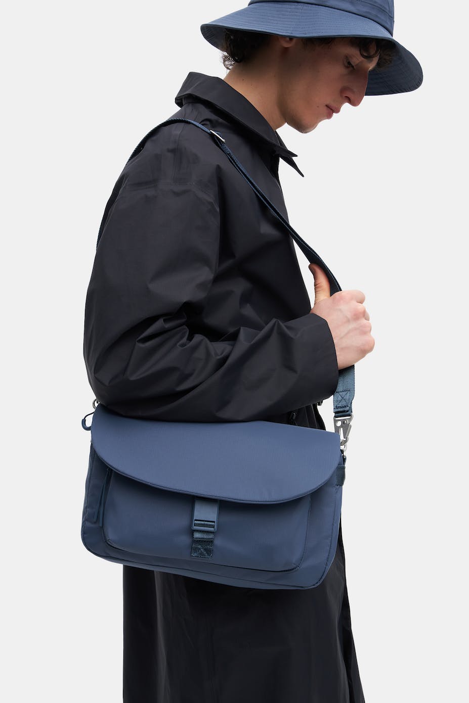 Рипстоп сумка на магните Shu синяя 