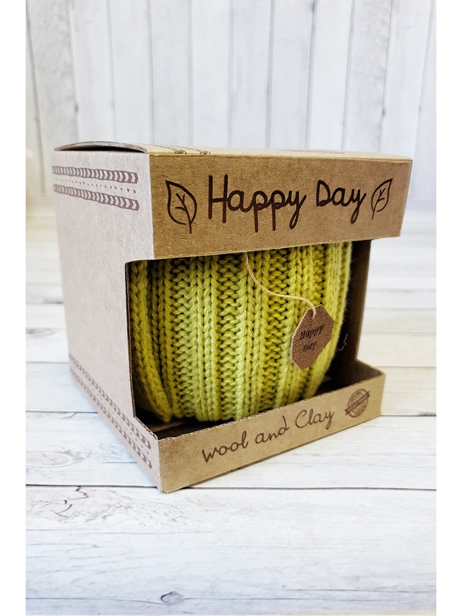 Вязаная кружка Липа