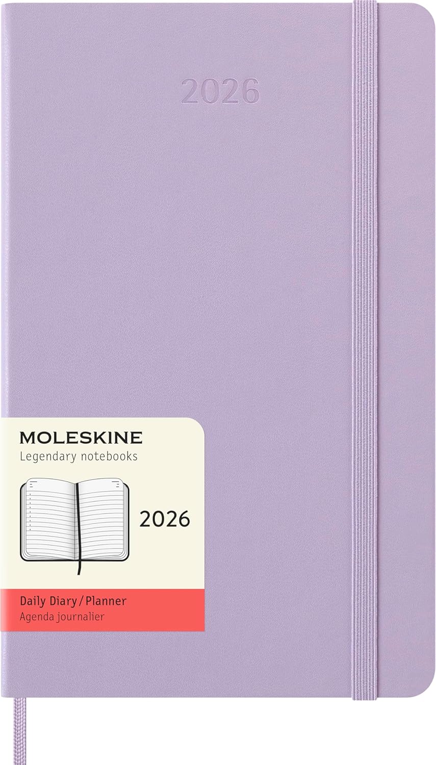 Ежедневник Classic Large сиреневый 2026