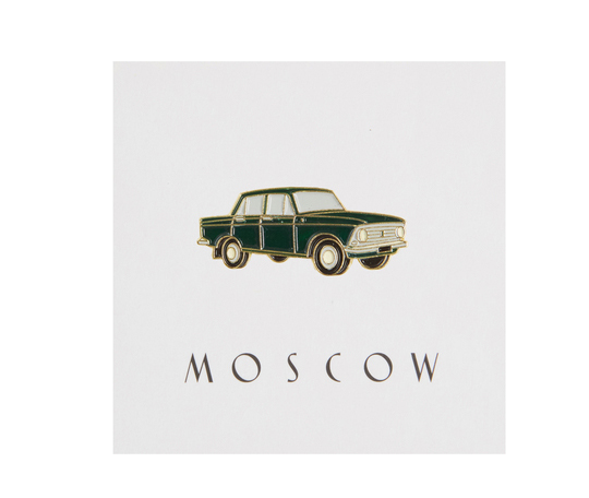 Значок PinPinPin Москвич (зеленый)