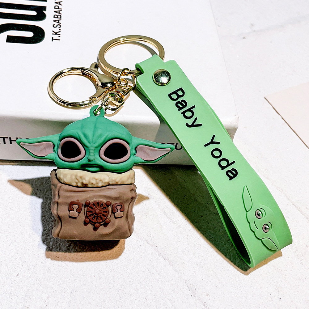 Брелок объемный Малыш Йода. В гневе (51065)