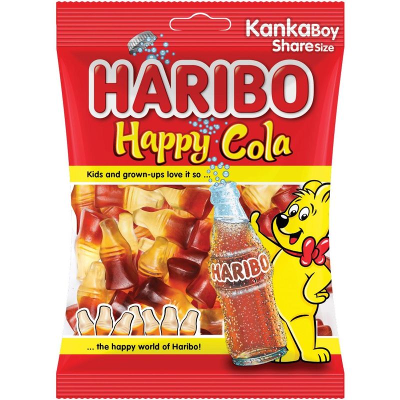 Мармелад жевательный Haribo Хеппи Кола, 80 гр
