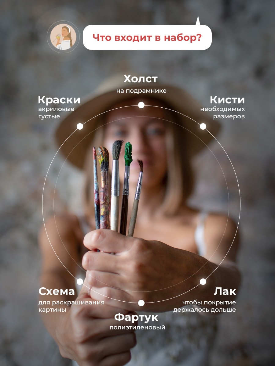 Картина по номерам The dream